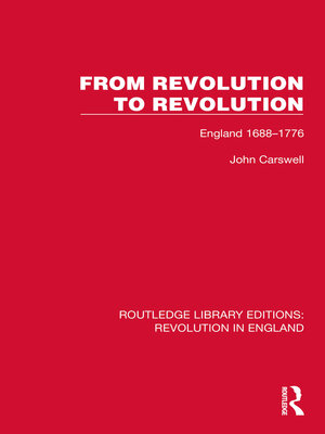 cover image of From Revolution to Revolution